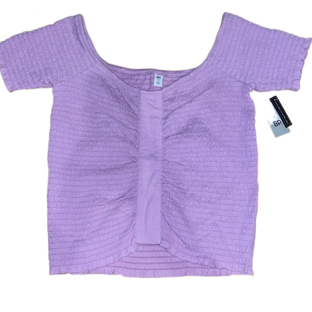 beautiful lilac ruched top
